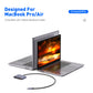 LZEL HubTrio Nexus 3-in-1 USB-C Hub 100W 4K 10Gbps – Black