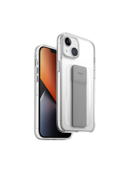 سلسلة Uniq Hybrid iPhone14 Heldro Mount - لوسنت (شفاف)