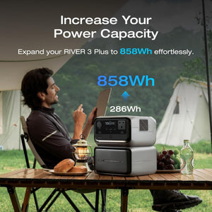 بطارية إضافية ذكية EcoFlow RIVER 3 Plus EB600 (572 واط/ساعة)