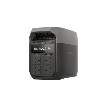 EcoFlow DELTA 3 Portable Power Station (1024Wh / 1800W) Surge 3600W