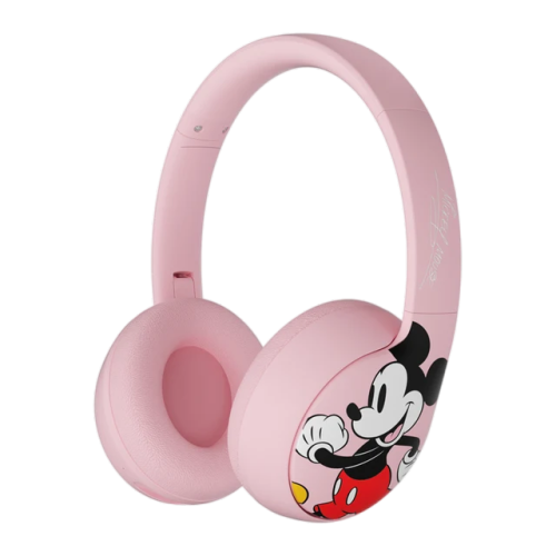 Disney Bluetooth Wireless Kids Headset Mickey Pink