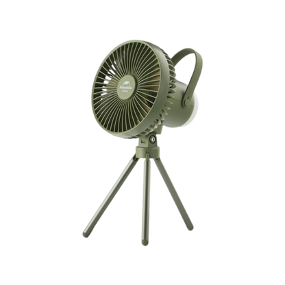 Naturehike camping fan with magnetic lamp - Forest Green