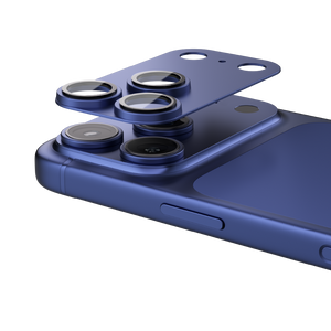 ASLI Armorlens Series Metal Tempered Camera Glass For iPhone 17 Pro Max  Blue