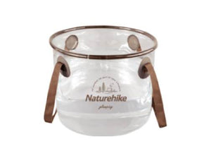 Naturehike Foldable Round Bucket - Transparent 10L