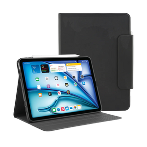 Pipetto iPad Air 13 (2024)Origami No5 Rotating Folio Case - Black