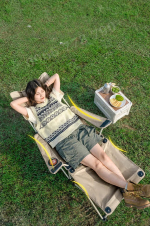 Naturehike T05J Recliner Chair with Table - Khaki