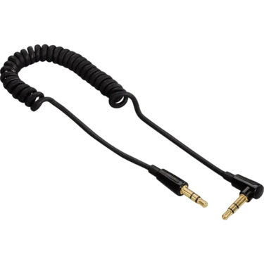 Hama 90¬∞ Flexi-Slim Spiral 3.5 mm Audio Cable 1.5 m
