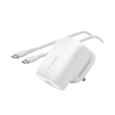 Belkin BoostCharge USB-C Wall Charger 30W+ 1M USB-C to USB-C Cable