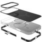 Levelo Opulis MagSafe Frosted Case for iPhone 17 Pro - Phantom Black