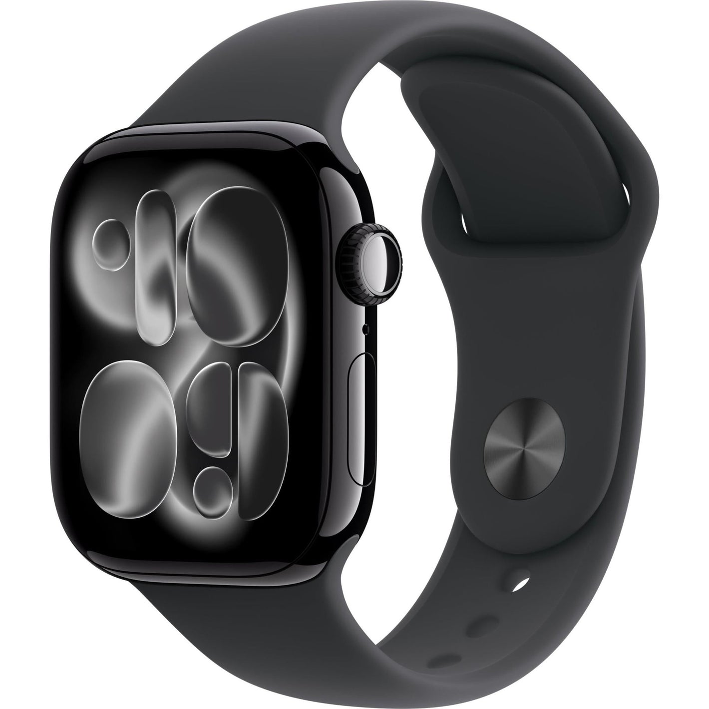 Apple Watch Series 11 GPS 42Mm Jet Black Aluminium Case With Black Sport Band - M/L