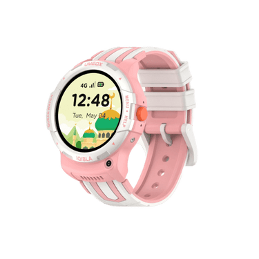 ساعة ذكية للأطفال iQibla Qwatch K1s - وردي