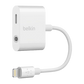 Belkin RockStar 3.5mm Audio + USB-C Charge Adapter