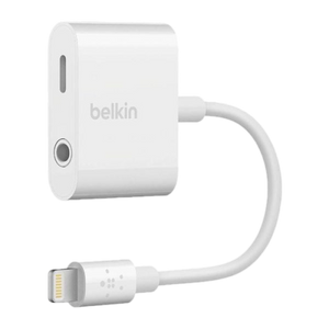 Belkin RockStar 3.5mm Audio + USB-C Charge Adapter