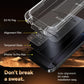 واقي شاشة OTAO Rock Glass المضاد للخصوصية (غطاء كامل) - iPhone 16 Pro Max
