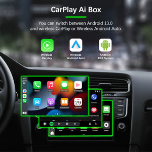 JASCO CarPlay & Android AI Box - Black