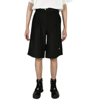 C2H4 Panelled Raw Shorts