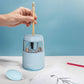 Porodo Kids Electric Sharpener & Vacuum Stationary Set - Blue
