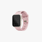 Uniq Stride Fkm Rubber Apple Watch Strap 41/40/38mm - Pale Pink