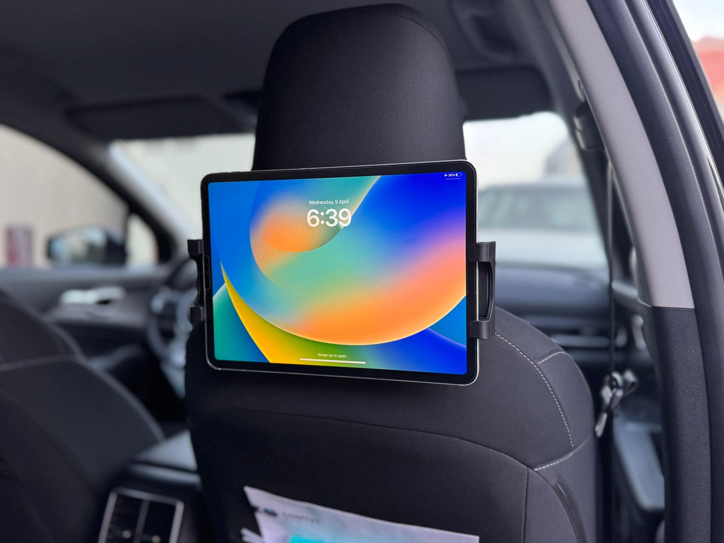 LZEL MagDrive Titan 360° Rotatable Car Seat Headrest Tablet & Phone Holder