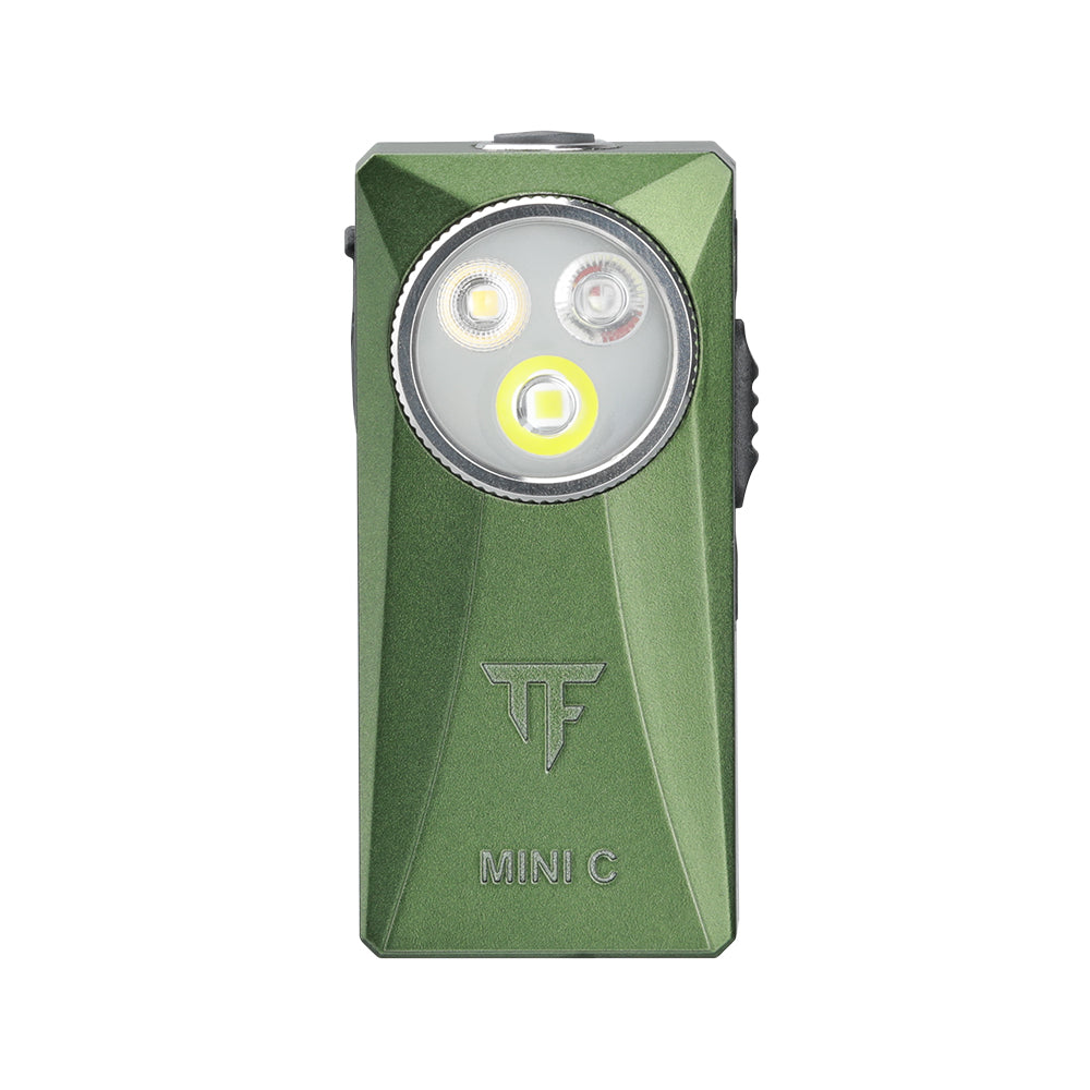 TrustFire Multi-Function Mini Clip-ON Light - Army Green
