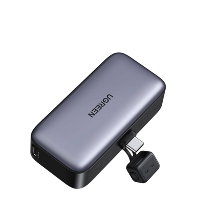 UGREEN 5000mAh Power Bank with Built-in USB-C Connector