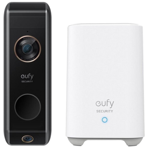 Eufy Video Doorbell Dual Camera 2K with HomeBase - Black