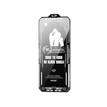 WEKOME WTP-081 واقي شاشة Vacha Champion Series Kingkong (HD) - أسود لهاتف Iphone 15 Pro