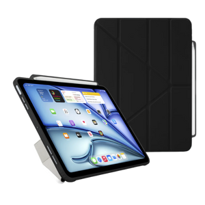 Pipetto iPad Air 11 (2024) / iPad Air 10.9 (2022/2020)Origami No3 Pencil Case - Black