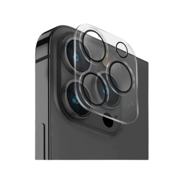 واقي عدسة الكاميرا يونيك اوبتكس لهاتف ايفون 15 برو ماكس 6.7 - شفاف كريستالي (شفاف)