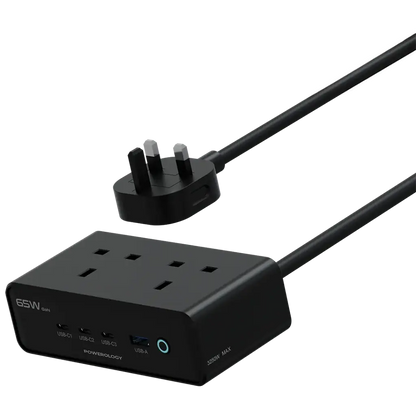 Powerology Omnix Desktop Charging Station 3250W GaN 65W - Black