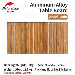 Naturehike Tabletop For TC03 Folding Trolly - Brown