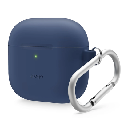 Elago AirPods 4 Silicone Hang case - Jean Indigo