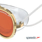 Speedo Sunny G Mariner Swim Goggles - Aviator Series - Mirror Gold
