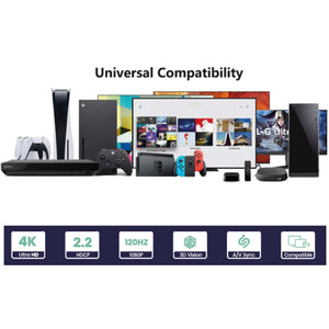 LZEL Celeris Power Stream Fabric Braided HDMI to HDMI Cable 2M – Black