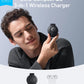Anker MagGo Wireless Charging Station (3-in-1, Foldable Pad) with Adapter and Cable -Black