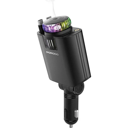 Porodo AROMAGLOW 120W Fast Car Charger