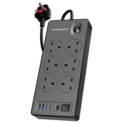 Powerology  6AC | 2990W Power Strip PD 20W