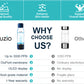 Buzio Portable Rechargeable Hydrogen Water Bottle Generator - 260ML