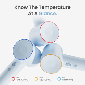 Laifen SE Hair Dryer; 1500W; 21m/s; 105,000 RPM - Blue