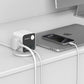 مكعب الطاقة Momax 1-Charge Work Flow ذو 3 منافذ مع USB (أبيض)
