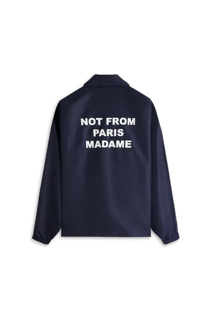 Drole de Monsieur La Veste Slogan, Blue