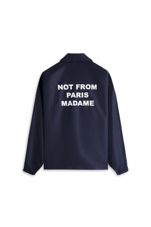 Drole de Monsieur La Veste Slogan, Blue