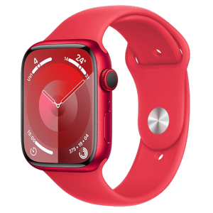 Apple Watch Series 9 GPS 41mm (PRODUCT)RED Aluminium Case with (PRODUCT)RED Sport Band - S/M