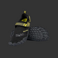 Naturehike Rubber Soled Anti-Slip Wading Shoes - Black-Yellow / 42