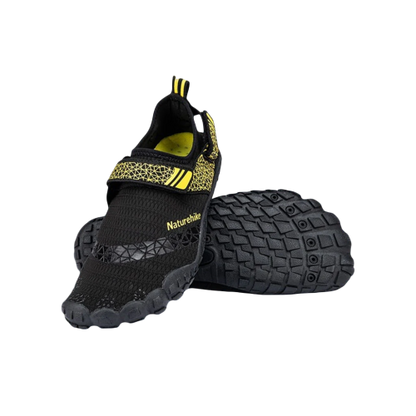 Naturehike Silicone Anti-Slip Wading Shoes - Black-Yellow / 43