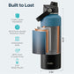 Buzio Duet Series Water Bottle with 2 Lids and Sleeve 1.2L - Indigo Crush