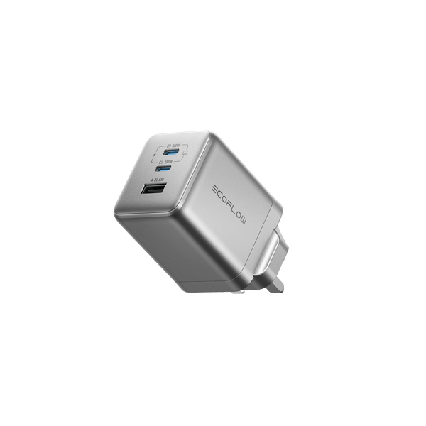 EcoFlow RAPID Pro Charger (100W, 3 Ports, GaN)