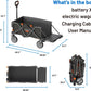 Litheli eWagon W1 Pro 20v Single Battery 4.0AH - Black