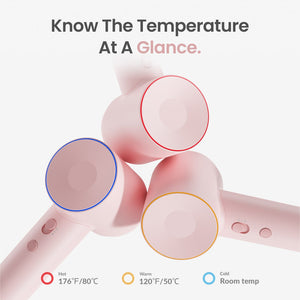 Laifen SE Hair Dryer; 1500W; 21m/s; 105,000 RPM - Pink