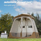 Naturehike Wet and dry separation shower tent - Brown